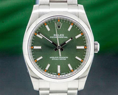 rolex oyster olive green|Rolex Oyster perpetual color chart.